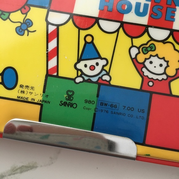 Rare 1976 Hello Kitty Pencil case! Circus! - Picture 5 of 10